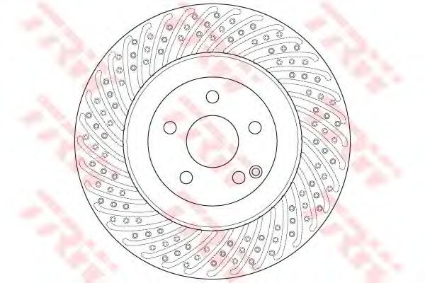 Купить TRW DF6242S Диск тормозной MERCEDES-BENZ: E-CLASS E 420 CDI/E 500 02-08, E-CLASS T-Model E 500 T 03-09, S-CLASU SU250 CDI/S 280/S 300/S 320 CDI/S 320 CDI/ S 350 CDI/S 320 CDI 4-
