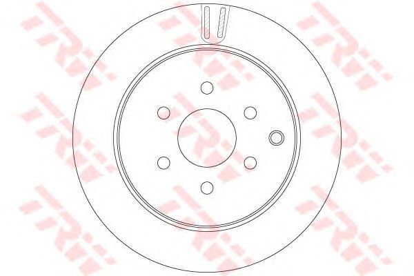 Купить TRW DF6289 Диск тормозной NISSAN: PATHFINDER 2.5 dCi/2.5 dCi 4WD/3.0 dCi/4.0 4WD 05-