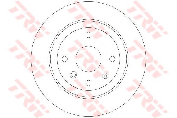 Купить TRW DF6360 Диск тормозной CHEVROLET: EPICA 2.0/2.0 D/2.5 05-