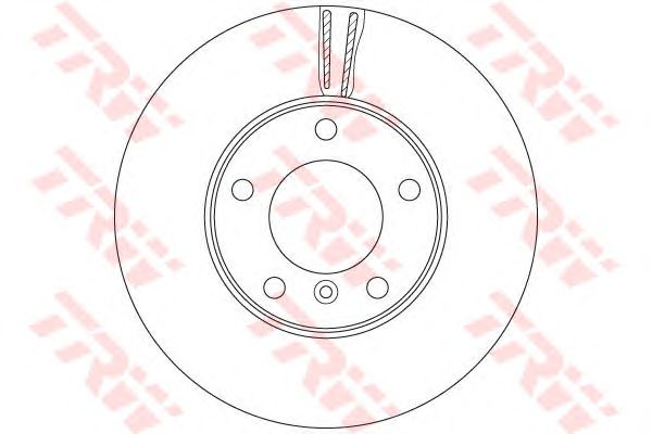 Купить TRW DF6478S Диск тормозной передний MERCEDES G-CLASS (W461, W463) 315мм DF6478S