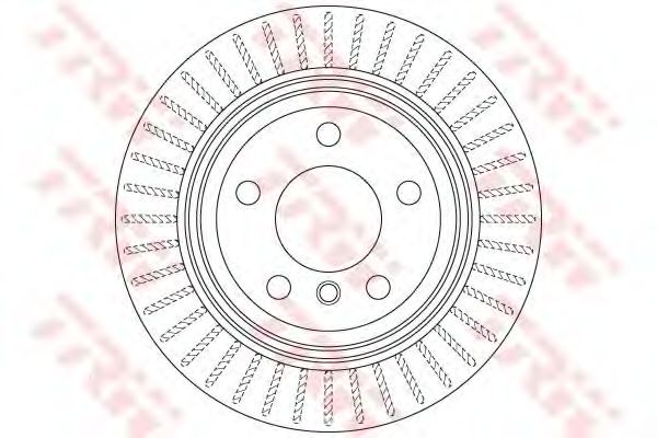 Купить TRW DF6513S Диск тормозной | зад |
