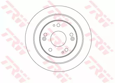 Купить TRW DF6526 Диск тормозной задний