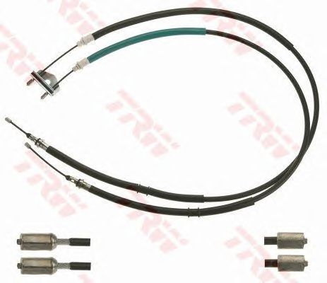Купить TRW GCH113 Трос ручника задн средний FORD FIESTA V, FUSION ( -11/04) GCH113