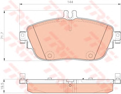 Купить TRW GDB1932 Колодки тормозные дисковые MERCEDES-BENZ: A-CLASS A 160 CDI/A 180/A 180 CDI/A 180 CDI/A 200/A 200 CDI/A 220 CDI/A 250/A 250 4-matic 12-, B-CLASS B 180/B 180 CDI/B 200/B 200 CDI/
