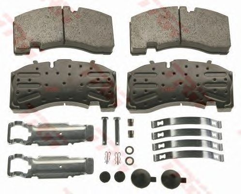 Купить TRW GDB5093 Колодки задние SAF, MERCEDES TRUCK GDB5093