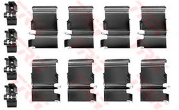 Купить TRW PFK374 Ремкомплект для задн колодок TOYOTA LAND CRUISER 70/80 -12/97 +ABS PFK374