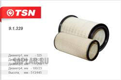 Купить TSN 9.1.329 фильтр воздушный ! к-кт со вставкой\ ZHENGZHOU YUTONG GROUP