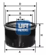 Купить запчасть UFI - 2357500 