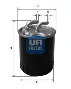 Купить запчасть UFI - 2407700 