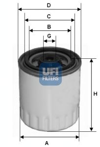 Купить UFI 24.321.00 Фильтр топливный дизельный MERCEDES W124, W126, W201 2.0D-3.0D 24.321.00