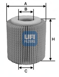 Купить UFI 25.056.00 Фильтр масляный FORD MONDEO III 1.8/2.0i, IV 2.3i, MAZDA 6 (GG) 1.8-2.3i 25.056.00