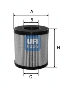 Купить UFI 25.060.00 Фильтр масляный