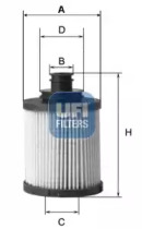 Купить запчасть UFI - 2508200 