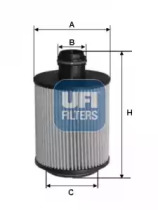 Купить запчасть UFI - 2511000 