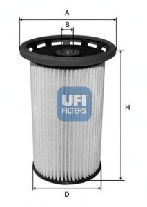 Купить UFI 26.026.00 Фильтр топливный