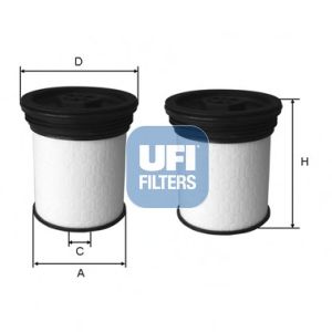 Купить UFI 26.047.00 Фильтр топливный