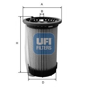Купить UFI 26.065.00 Фильтр топливный