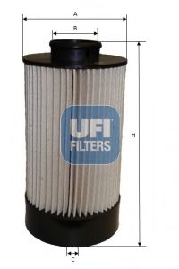 Купить UFI 26.072.00 Фильтр топливный