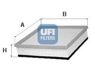 Купить UFI 30.297.00 Фильтр воздушный FIAT DOBLO II 1.6/2.0MJTD, OPEL CORSA D 1.0-1.6 30.297.00