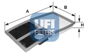 Купить UFI 30.342.00 Фильтр воздушный