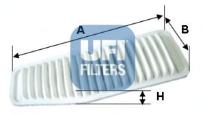 Купить UFI 30.452.00 Фильтр воздушный 30.452.00