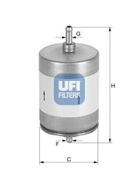 Купить UFI 31.817.00 Фильтр топливный