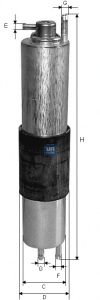 Купить UFI 31.847.00 Фильтр топливный бензиновый BMW 316i-330i E46 31.847.00
