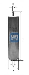 Купить UFI 31.952.00 Фильтр топливный
