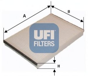 Купить UFI 53.047.00 Фильтр салонный 53.047.00