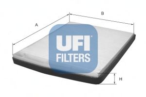Купить UFI 53.091.00 Фильтр салонный VOLVO S60/S80/XC90 53.091.00