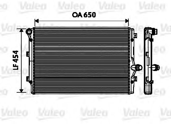 Купить VALEO 734333 Радиатор