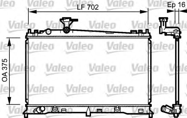 Купить VALEO 734483 Радиатор