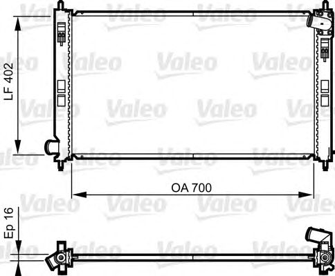 Купить VALEO 735575 Радиатор