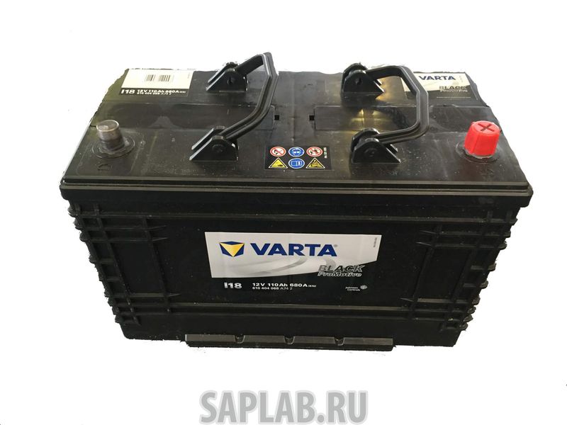Купить VARTA 610404068 Аккумулятор VARTA PROMOTIVE BLACK[12V 110Ah 680A 347x173x234]