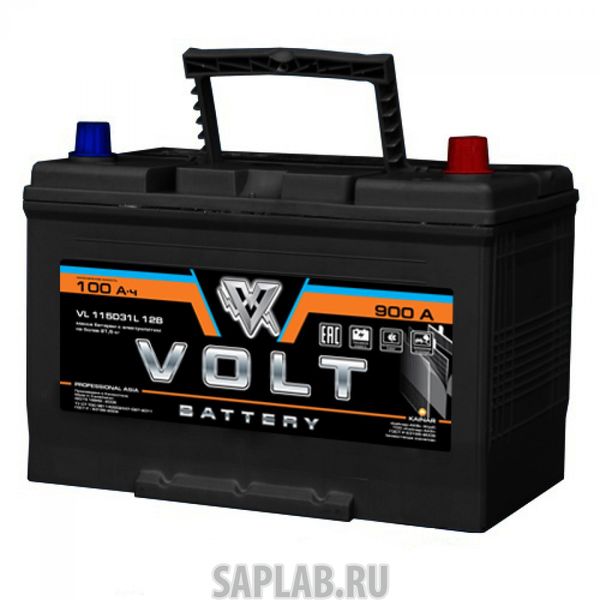 Купить VOLT VL115D31L Автомобильный аккумулятор VOLT PRO ASIA 100 Ач (A/h) обратная полярность - VL115D31L