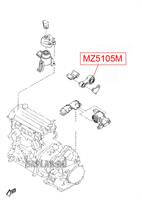 Купить VTR MZ5105M Опора ДВС задняя GJ6A39040A GJ6A39040B GR1A39040A GR1A39040 GJ6G3904XA GR1E3904XA