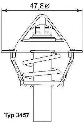 Купить WAHLER 3457.90D Термостат