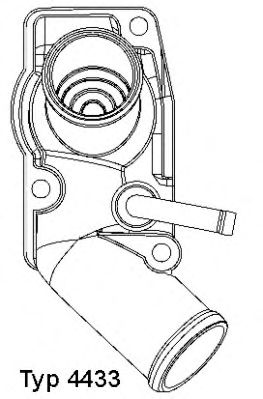 Купить WAHLER 4433.92D Термостат E2858853841A9 4433.92D