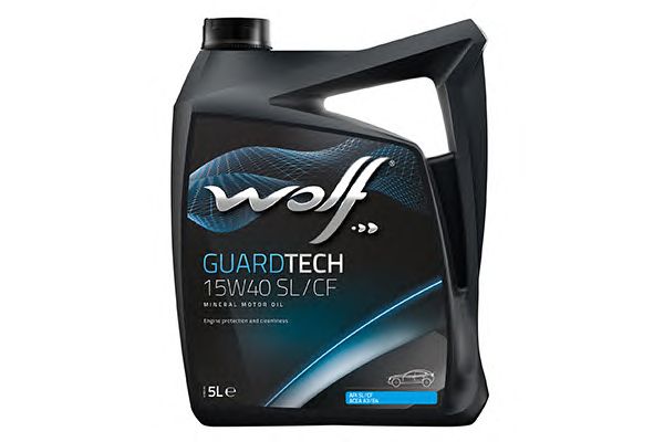 Купить WOLF 8300318 Масло моторное WOLF GUARDTECH 15W40 SL/CF 5L