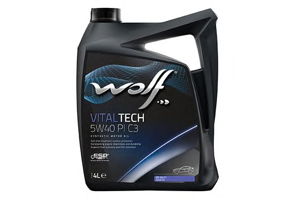 Купить WOLF 8302916 Масло моторное WOLF VITALTECH 5W40 PI C3 4L