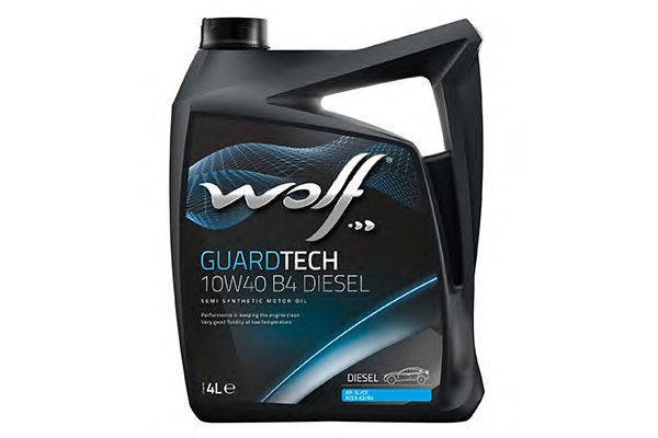 Купить WOLF 8303715 Масло моторное WOLF GUARDTECH 10W40 B4 DIESEL 4L