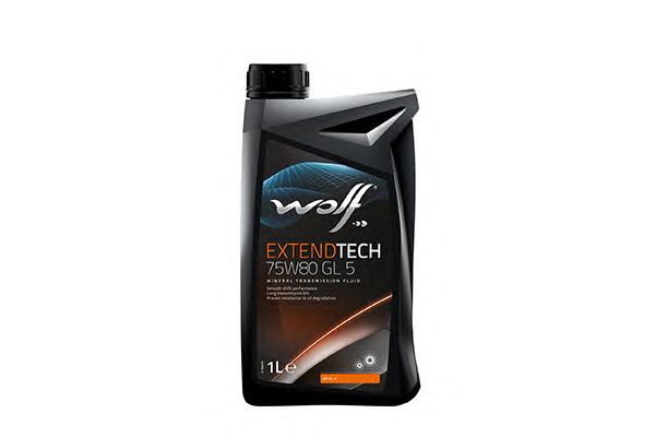 Купить WOLF 8303807 Масло трансмиссионное WOLF EXTENDTECH 75W80 GL 5 1L