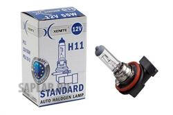 Купить XENITE 1007011 лампа галогенная! STANDARD H11, 12V (PGJ19-2) (уп.1 шт.)\