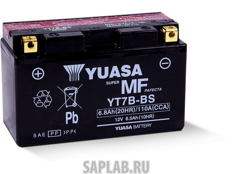 Купить YUASA YT7BBS Аккумулятор YUASA YT7B-BS