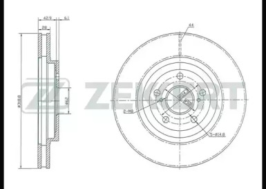 Купить ZEKKERT BS5402 ДИСКИ