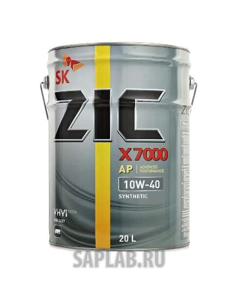 Купить ZIC 192606 Масло моторное синтетическое для грузовых автомобилей 20л. ZIC X7000 AP 10W-40