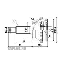 Купить ZIKMAR Z87307R ШРУС