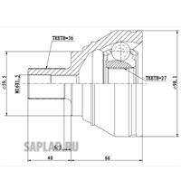 Купить ZIKMAR Z87470R ШРУС