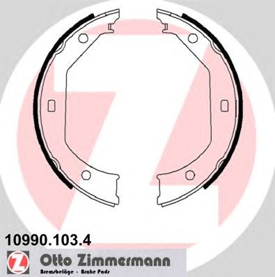 Купить ZIMMERMANN 10990.103.4 Колодки торм.барабан. [185x20]