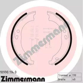 Купить ZIMMERMANN 10990.114.0 Колодки торм.барабан. [172x42]